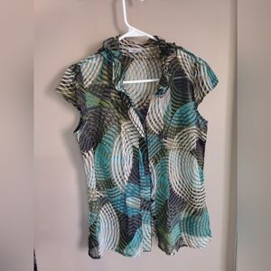 Worthington Sheer Blouse